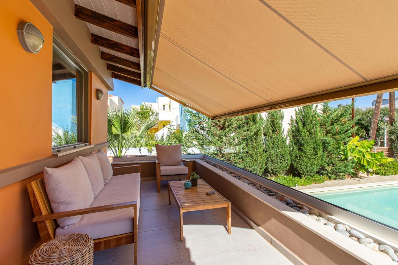 Villa Rea'S Sea House Kato Galatas Exterior foto